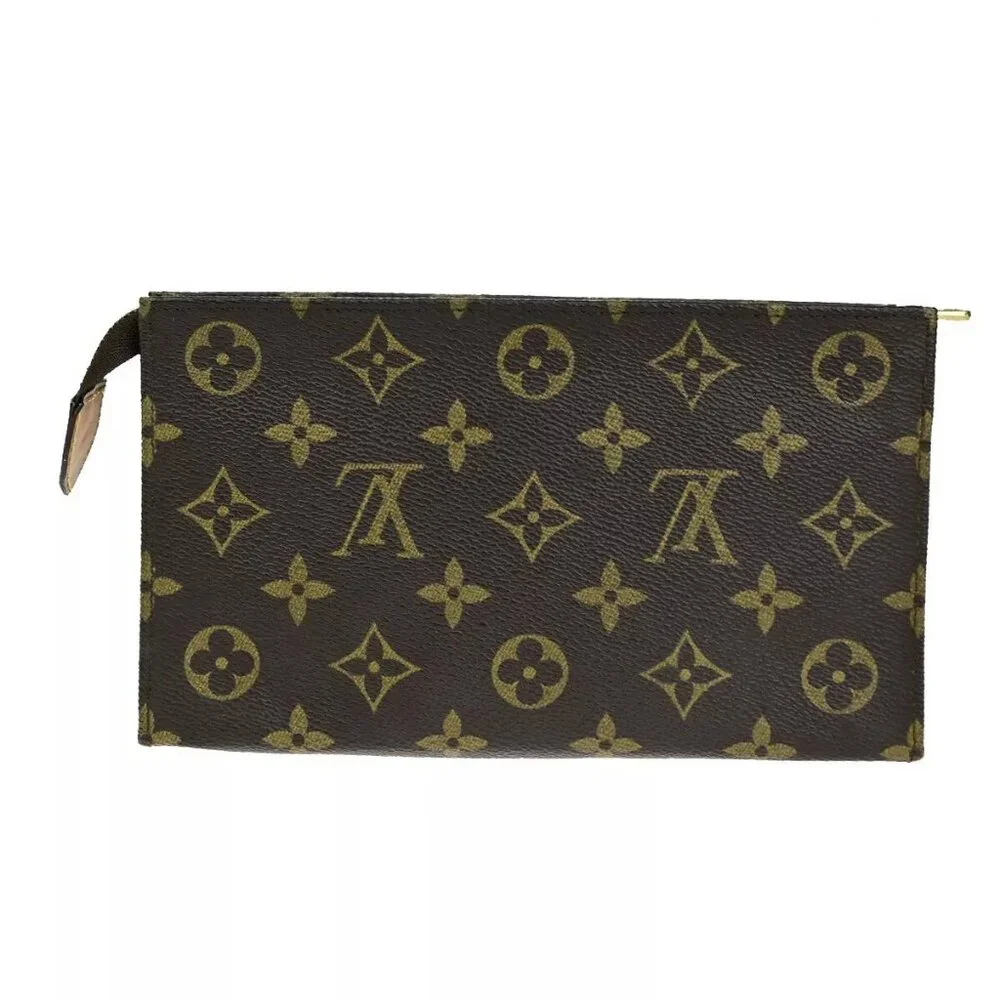 LOUIS VUITTON Pochette Compact Tool Pouch Bag Monogram Leather BN
